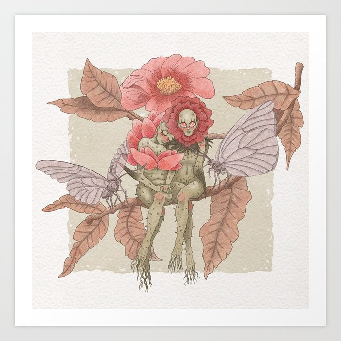 Spring Love Art Print