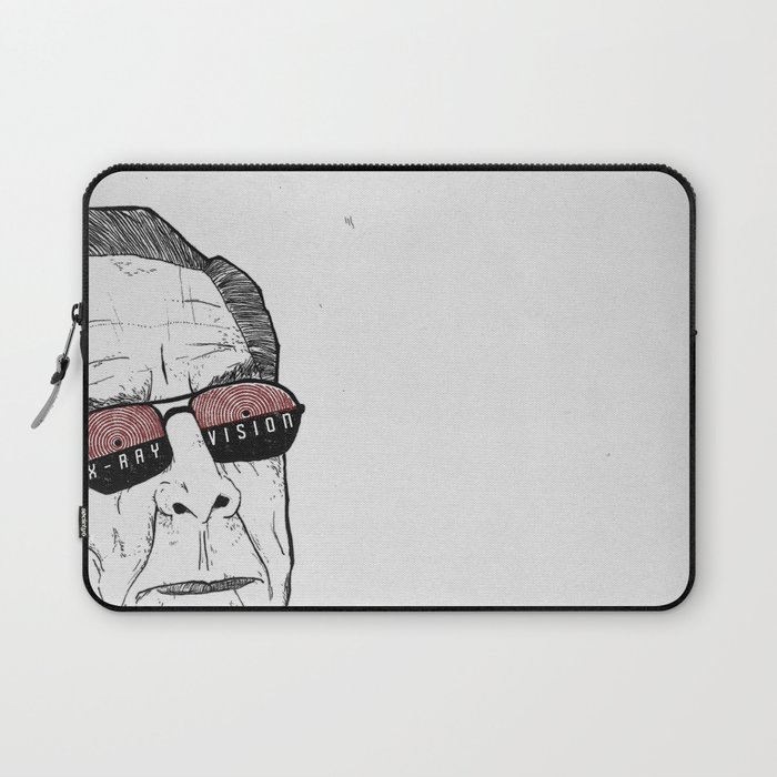 x-ray vision Laptop Sleeve