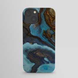 Blue Agate iPhone Case