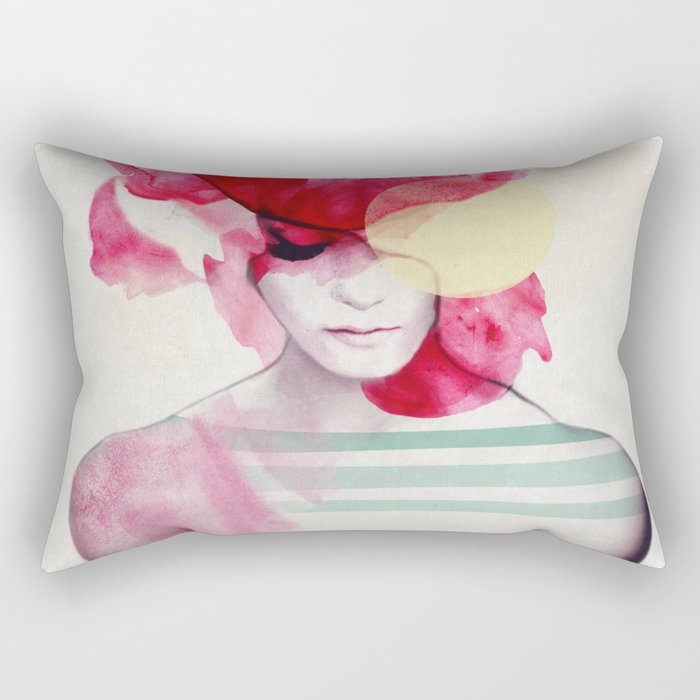 Bright Pink - Part 2 Rectangular Pillow