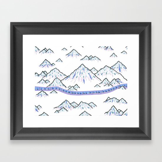 Pilgrimage Framed Art Print