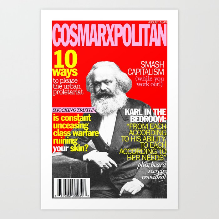 COSMARXPOLITAN, Issue 1 Art Print
