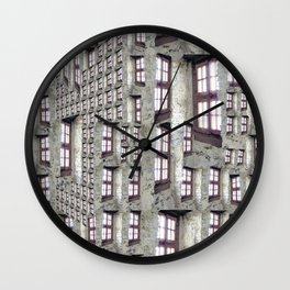 Windows and Angles Wall Clock