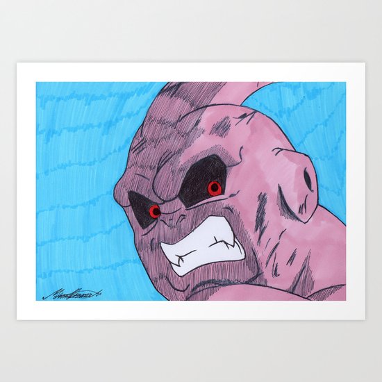 Super Buu Art Print