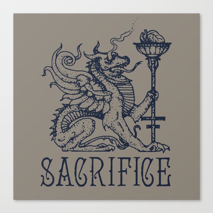 Sacrifice Canvas Print