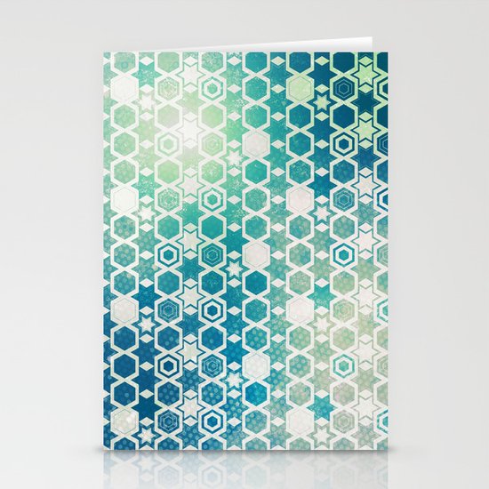 Stars Pattern #003 Stationery Cards