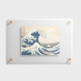 The Great Wave Off Kanagawa by Katsushika Hokusai from the Series Thirty Six Views of Mount Fuji Floating Acrylic Print