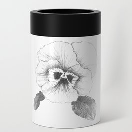 Pansy Flower Can Cooler