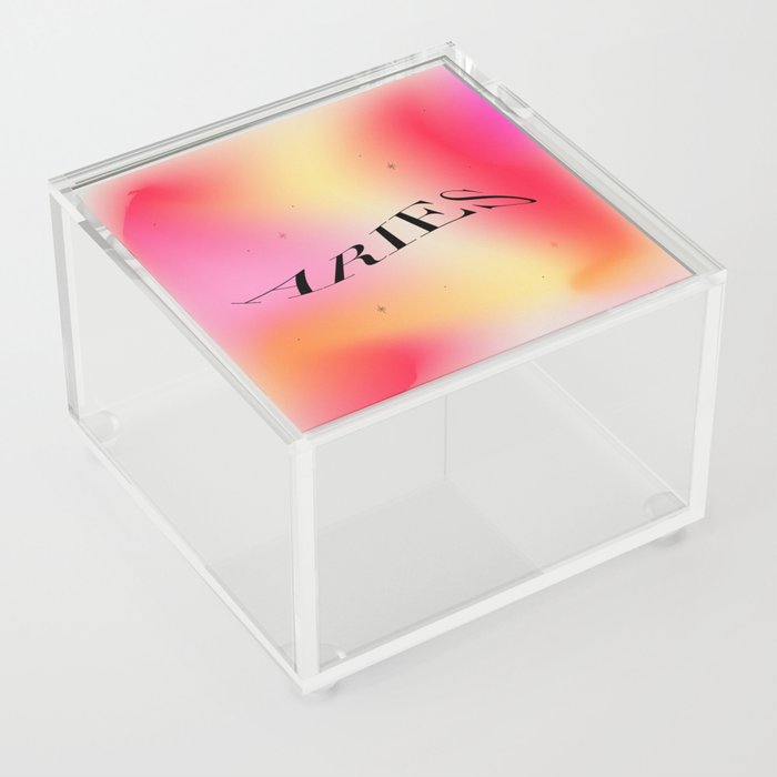 Aries Magic  Acrylic Box