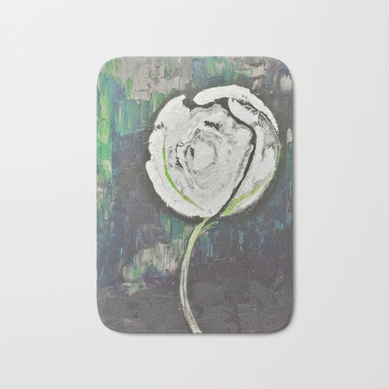 Golden Rose Acrylic Icey Green Mint Chocolate Chip Bath Mat