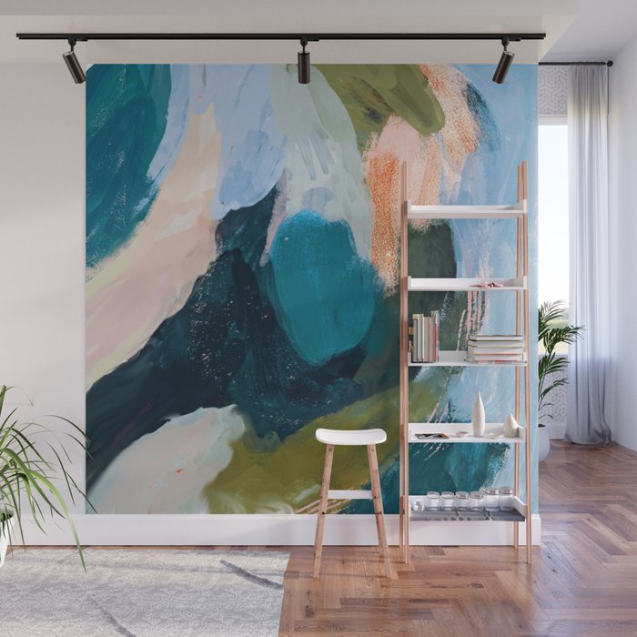Joy In The Waiting | Abstract Wall Mural