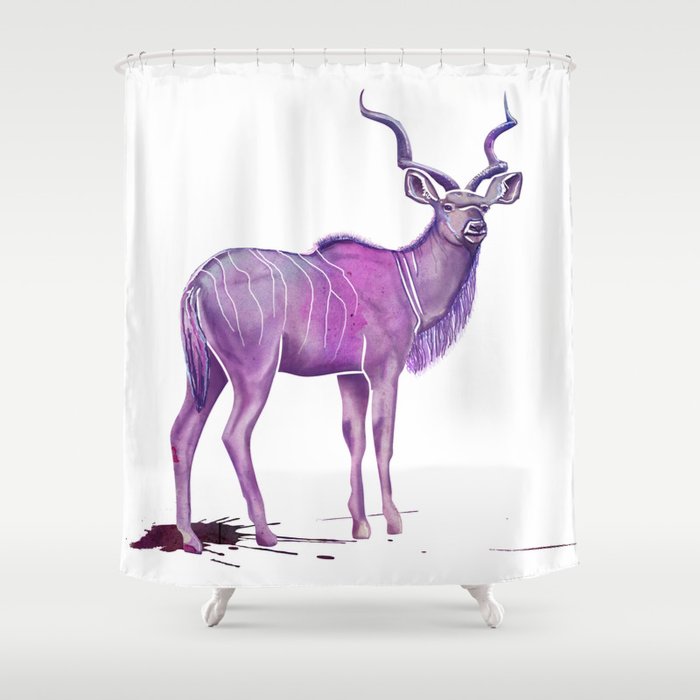kudu Shower Curtain