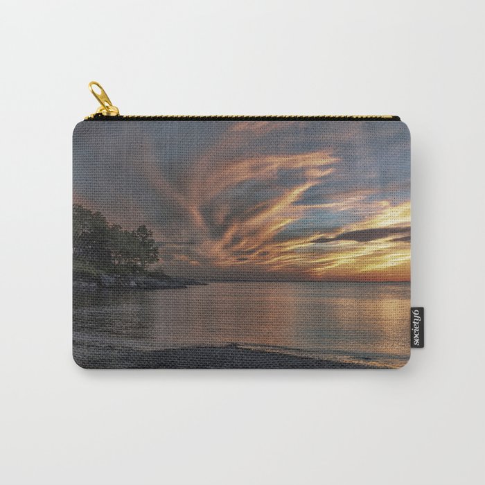 Sunset at the beach 0681 Carry-All Pouch
