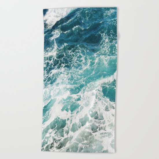 Sea Foam Beach Towel