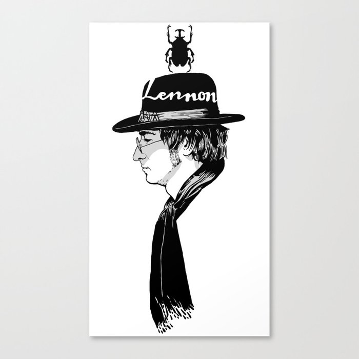 Lennon.John Canvas Print