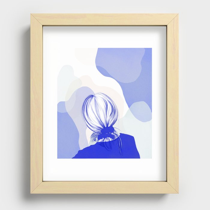 Electric Lady Recessed Framed Print