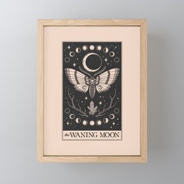 The Waning Moon Framed Mini Art Print