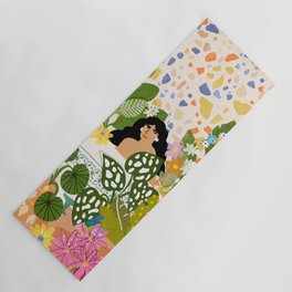 Bathing with Plants Yoga Mat