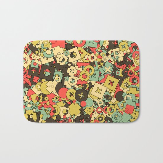 Nineteen Shapes Bath Mat