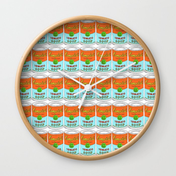 Warhol Wall Clock
