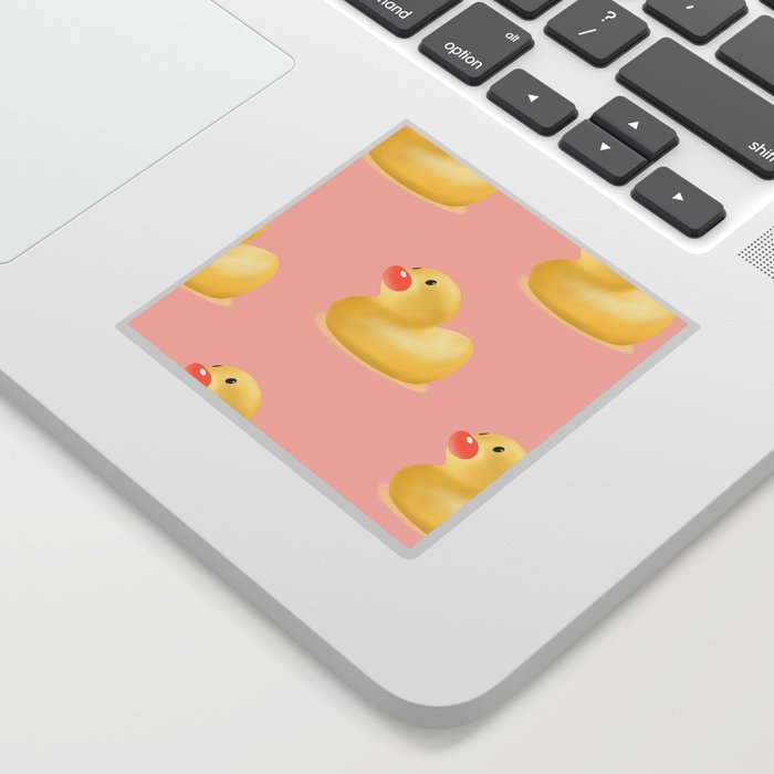 Rubber Ducks, Bathroom Decor Sticker