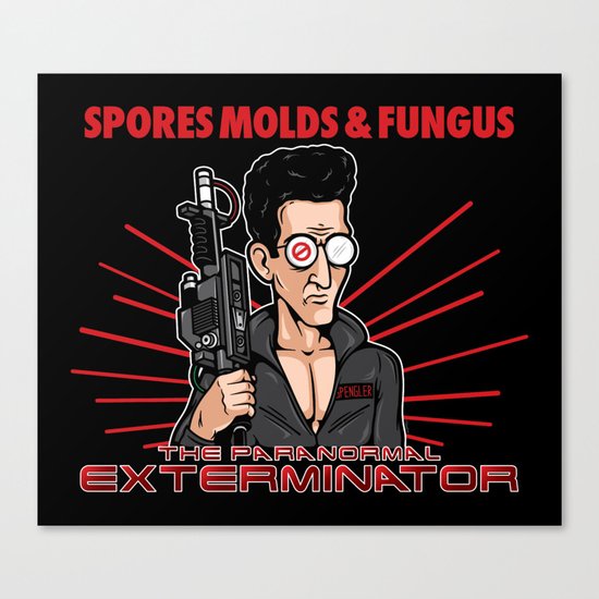 The Paranormal Exterminator Canvas Print