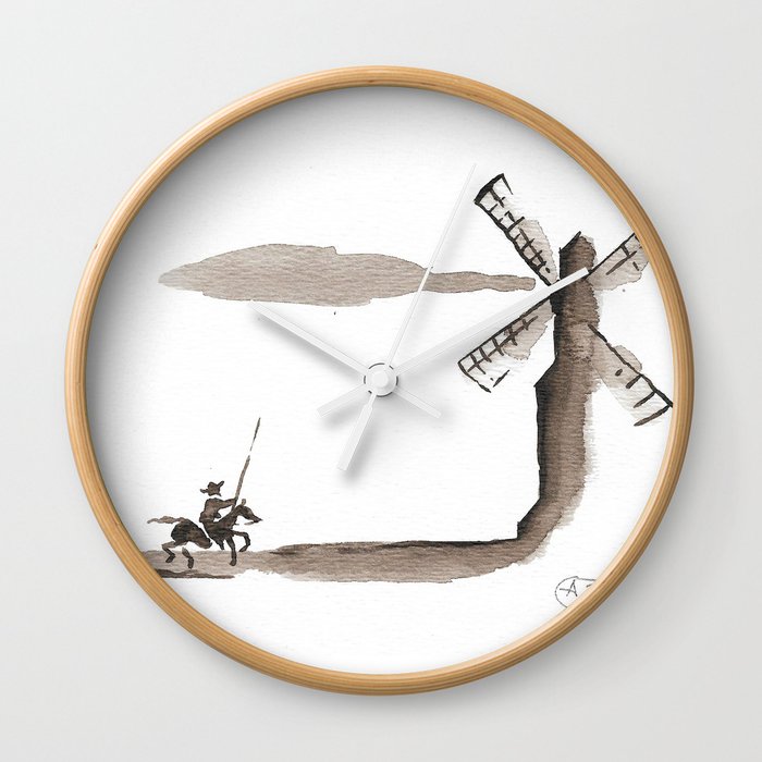 Don Quixote de la Mancha Wall Clock