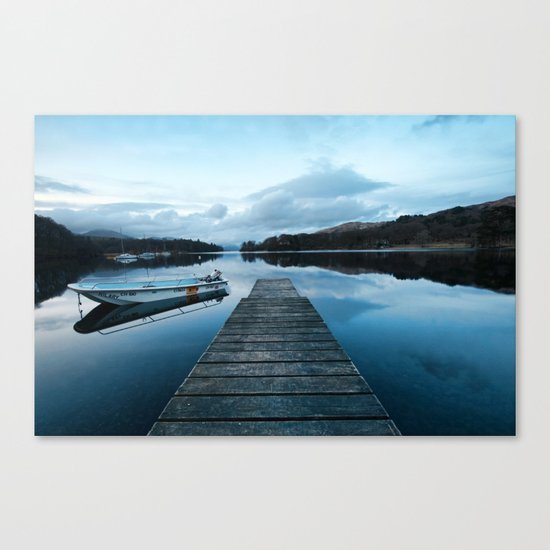 Coniston Jetty Canvas Print