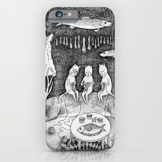 Knitting Cats iPhone & iPod Case