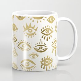 Mystic Eyes – Gold Mug