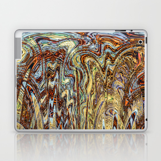 Scramble Digital Abstract Expressionism Laptop Ipad Skin By
