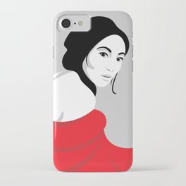 Asian beauty iPhone Case