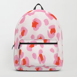 Pink Leopard Backpack