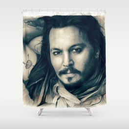 Johnny Depp II. Shower Curtain