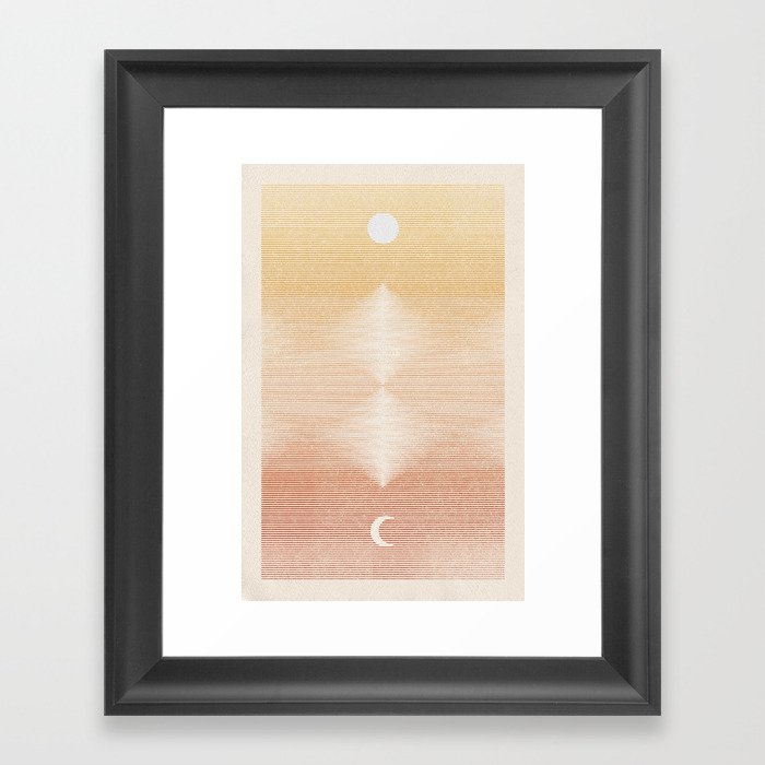 Rising Moon | 2 Framed Art Print