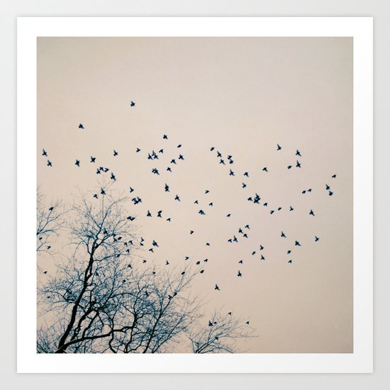 Restless Art Print