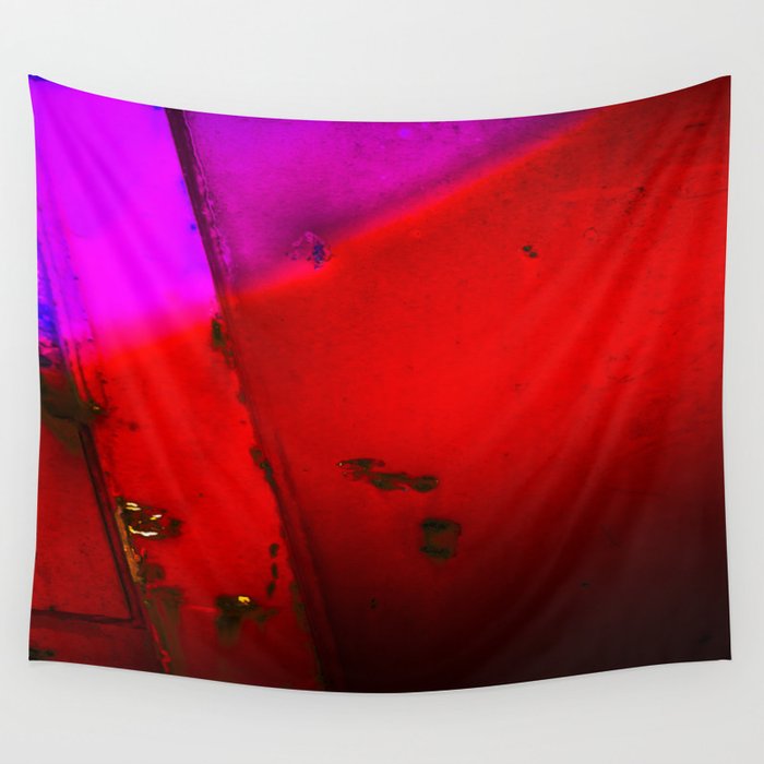 Purple,Red and Black Wall Tapestry