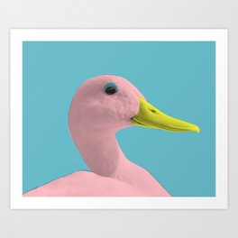 02_Ducky Warho Series Art Print