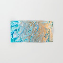 Gold Glitter Hand Bath Towels For Any Bathroom Decor Society6