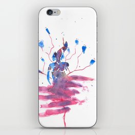 The feeling of falling in love "Chahat" iPhone Skin
