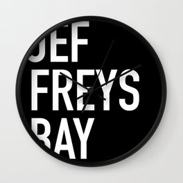 Jeffreys Bay Wall Clock