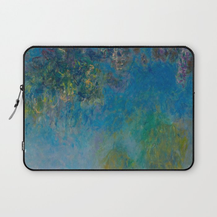 Wisteria by Claude Monet Laptop Sleeve