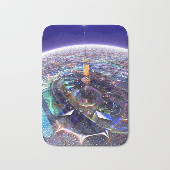 Big Top At Night Bath Mat