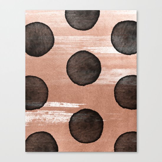 rose gold #2 Canvas Print
