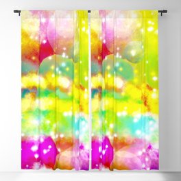 Abstract Fantasy Worlds Blackout Curtain