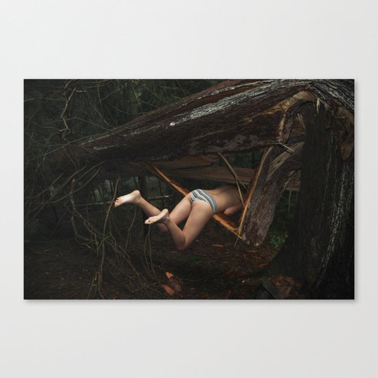 Don't go There, It's a Trap Canvas Print