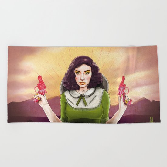 The Good, The Bad, & The Squirter Beach Towel