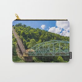 Johnstown, PA Inclined Plane Carry-All Pouch | Vintage, Plane, Film, Black And White, Hi Speed, Nature, Hdr, Long Exposure, Digital, Infrared 
