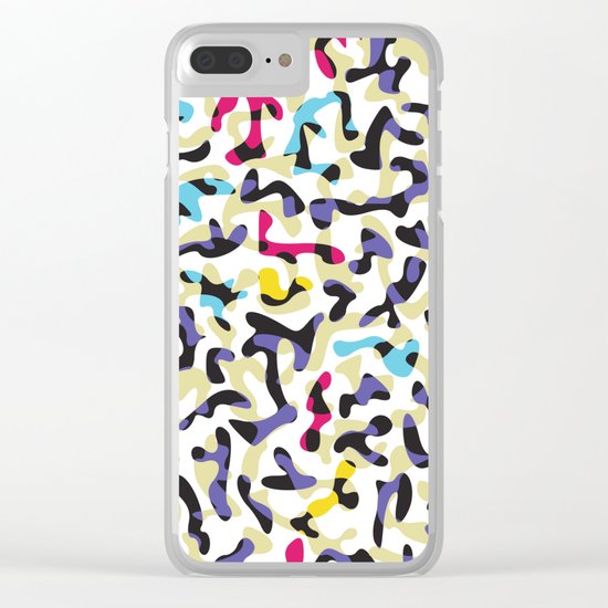 Glass ornate pattern #1. Clear iPhone Case