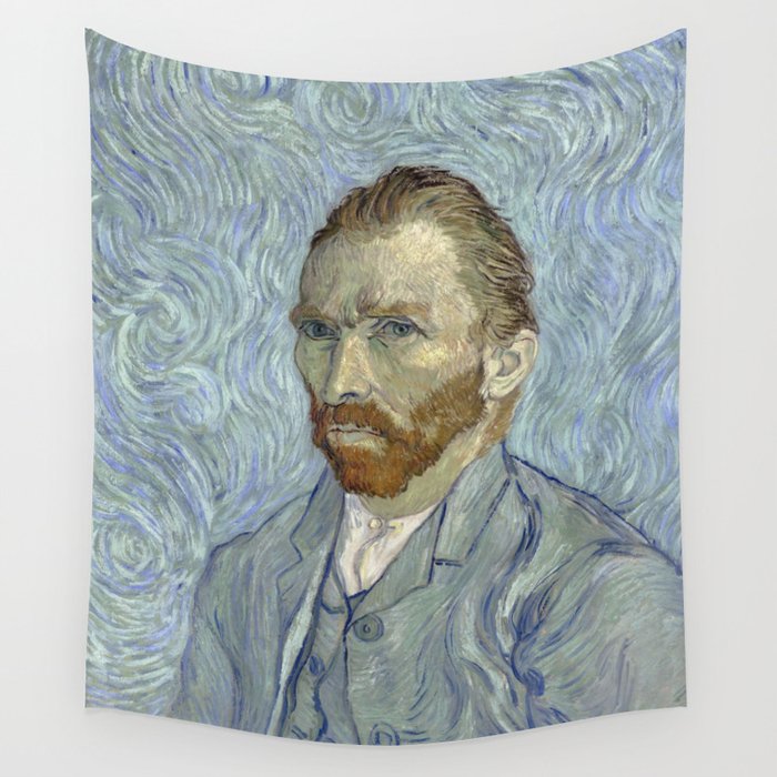 Vincent van Gogh's Self-Portrait Wall Tapestry